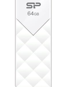 SILICON POWER USB Flash Ultima U03, 64GB, USB 2.0, λευκό