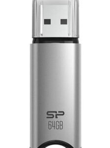 SILICON POWER USB Flash Drive Marvel M02, 64GB, USB 3.2, γκρι