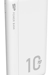 SILICON POWER power bank QP15, 10000mAh, 2x USB & USB Type-C, 3A, λευκό