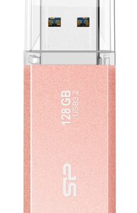 SILICON POWER USB Flash Drive Helios 202, 128GB, USB 3.2, ροζ χρυσό