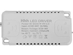 LED Driver SPHLL-DRIVER-008, 8-24W, 1.7x3.6x7.1cm