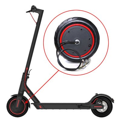 Ανταλλακτικό μοτέρ με λάστιχο για πατίνι Xiaomi Pro & Pro 2, 350W - Image 2