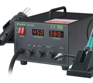 PROSKIT σταθμός συγκόλλησης SS-989B, κολλητήρι/air gun, 700W, 200-480 °C