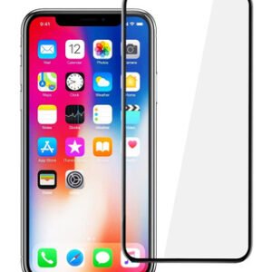 POWERTECH Tempered Glass 5D Full Glue για iPhone XS Max, Black
