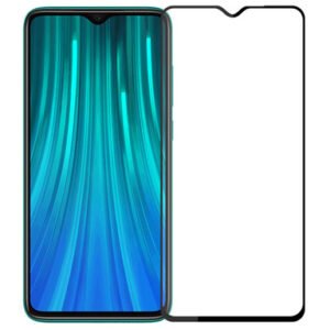 POWERTECH Tempered Glass 5D, Full Glue, Xiaomi Redmi Note 8 Pro, μαύρο