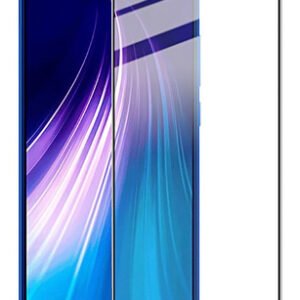 POWERTECH Tempered Glass 5D, Full Glue, Xiaomi Redmi Note 8T, μαύρο
