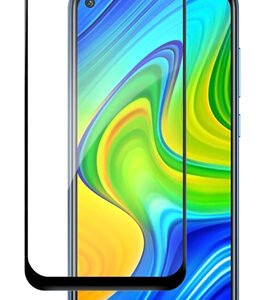 POWERTECH Tempered Glass 5D, full glue, για Xiaomi Redmi Note 9, μαύρο