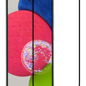 POWERTECH tempered glass 5D TGC-0572, Samsung A52s 5G, full glue, μαύρο