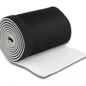 Ταινία νεοπρενίου τύπου Velcro TIES-037, 13.5cm, 1.5m, μαύρη/λευκή