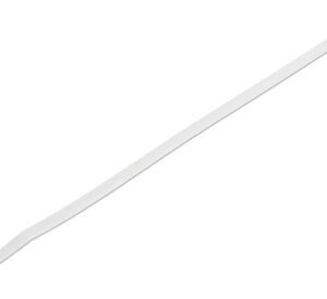 POWERTECH δεματικά καλωδίων TIES-061, 400x7.5mm, λευκά, 100τμχ
