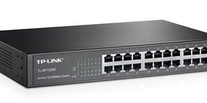 TP-LINK Desktop Switch TL-TL-SF1024D, 10/100Mbps, 24 Θύρες, Ver. 3.0