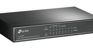 TP-LINK 8-Port Gigabit Desktop Switch TL-SG1008P, 4-Port PoE, Ver. 4.0