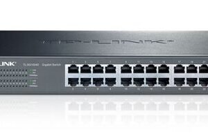 TP-LINK Desktop/Rackmount Switch TL-SG1024D 24 Θυρών, Ver. 9.0