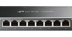 TP-LINK Easy Smart Switch TL-SG108E, 8-port 10/100/1000Mbps, Ver 6.0