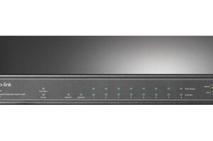 TP-LINK desktop switch TL-SG1210P, 10-Port Gigabit, 8x PoE+, Ver. 3.0