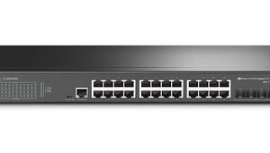 TP-LINK L2+ Managed Switch TL-SG3428X, 24-Port Gigabit, 4x SFP+, Ver.1.0
