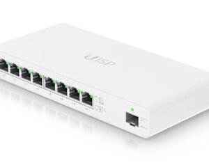 UBIQUITI Switch UISP, 8-Port Gigabit, 10/100/1000 Mbps, PoE
