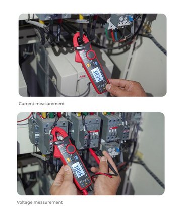 UNI-T μίνι ψηφιακή αμπεροτσιμπίδα UT211B, 60A AC/DC, NCV, True RMS - Image 2