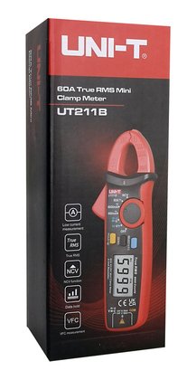 UNI-T μίνι ψηφιακή αμπεροτσιμπίδα UT211B, 60A AC/DC, NCV, True RMS - Image 5
