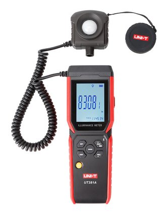 UNI-T ψηφιακό φωτόμετρο UT381A, εύρος μέτρησης έως 400000 Lux, Bluetooth - Image 3