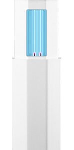 Mini αποστειρωτής υπεριώδους ακτινοβολίας UVC UVS-WH, φορητός, λευκός