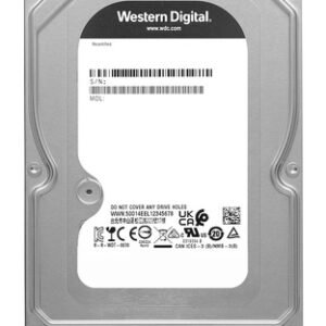WD σκληρός δίσκος Purple 3.5", 1TB, 64MB, 5400RPM, 6Gb/s, FR
