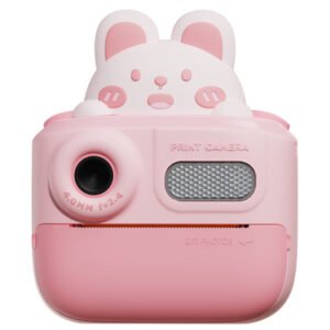 WOWKIDS παιδική φωτογραφική μηχανή K64 με εκτυπωτή, 26MP, 2", ροζ