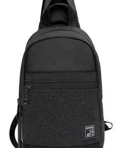 ARCTIC HUNTER τσάντα Crossbody XB0060 με θήκη tablet, 4L, μαύρη