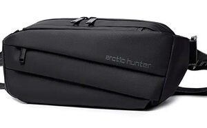 ARCTIC HUNTER τσάντα μέσης YB00029, 2.5L, μαύρη