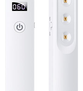 USAMS UV Αποστειρωτής ultra mini US-ZB159,με οθόνη & μπαταρία, λευκός