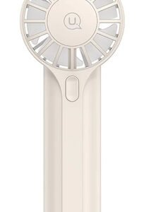 USAMS φορητός ανεμιστήρας ZB288 με 3 ταχύτητες, 1200mAh, λευκός